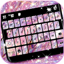 Shiny Pink Diamond Klavye Arka APK