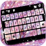 Fond de clavier Shiny Pink Dia icône