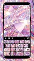 Fond de clavier Shiny Pink Dia Affiche