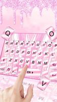 Chủ Đề Bàn Phím Shiny Pink Dri ảnh chụp màn hình 1