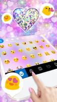 خلفية الكيبورد Shiny Sparkle H تصوير الشاشة 3