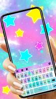 خلفية الكيبورد Shiny Stars Liv الملصق
