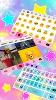 خلفية الكيبورد Shiny Stars Liv تصوير الشاشة 3