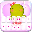 Chủ Đề Bàn Phím Shy Cactus Love APK