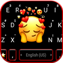 Shy Love Emoji Klavye Arkaplan APK