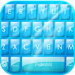ثيم لوحة المفاتيح Simple Blue 