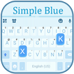 Simple Blue 2 Tastatur-Thema
