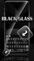 Simple Black Glass Poster