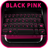 Bàn phím Simple Black Pink biểu tượng