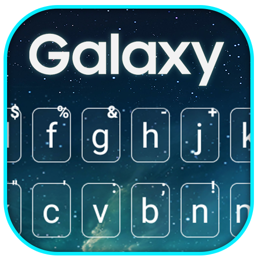 Simple Galaxy 主題鍵盤