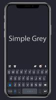 Simple Grey-poster
