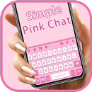 тема Simple Pink Chat APK