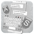 Teclado Simple White2 APK