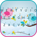 Tema Keyboard Singingbirds APK