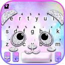 ثيم لوحة المفاتيح Silver Glitt APK