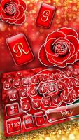 Silver Glitter Red Rose 截图 1