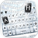 Silver Sparkles Klavye Arkapla APK