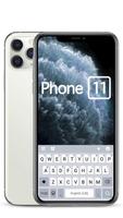 Thème de clavier Silver Phone  capture d'écran 1