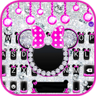 Diamond Pink Minnies Keyboard icon