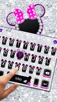 Tema Keyboard Diamond Pink Min screenshot 2