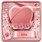 Neues Silk Rose Gold Apple Tastatur thema Zeichen