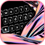 Fundo do Teclado Silky Black ícone