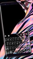 Fundo do Teclado Silky Black Cartaz