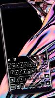 Fond de clavier Silky Black Affiche