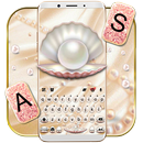 Silky Pearls Tastatur-Thema APK