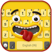 Fundo do Teclado Silly Face