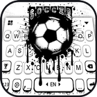 Tło klawiatury Soccer Doodle D ikona