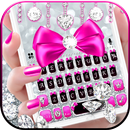 Tema de teclado de Silver Bow APK