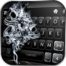 Фон клавиатуры Smoke Skulls APK