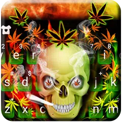 Baixar Tema de teclado Smoke Skull APK