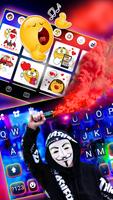 خلفية الكيبورد Smokey Anonymou تصوير الشاشة 2