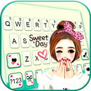 Smile Wink Girl Tastaturhinter APK