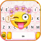 Smiley Flower Emoji Zeichen