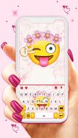 Smiley Flower Emoji Plakat