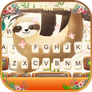 Smiling Sloth Keyboard Theme APK