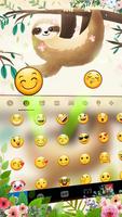 Fundo do Teclado Smiling Sloth imagem de tela 1