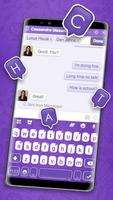 1 Schermata SMS Chat Purple