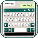 SMS Chatting のテーマキーボード APK
