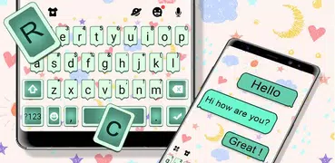 クールな Sms Doodle のテーマキーボード