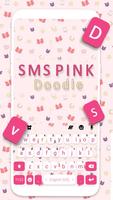 SMS Pink Doodle Ekran Görüntüsü 1