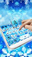 Hình nền bàn phím Snowflakes ảnh chụp màn hình 1