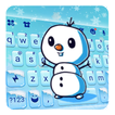 Thème de clavier Snowman Hugs