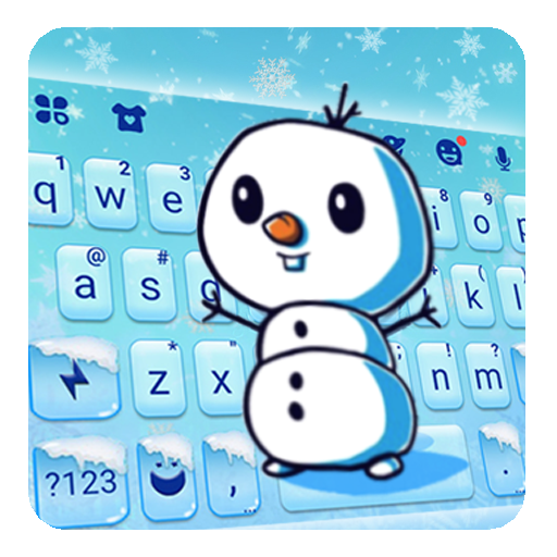 最新版、クールな Snowman Hugs のテーマキーボー