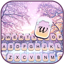 Fond de clavier Snowy Winter W APK