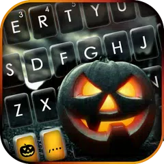 Spooky Pumpkin Keyboard Backgr