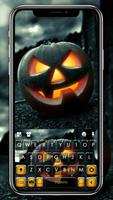 Fond de clavier Spooky Pumpkin Affiche